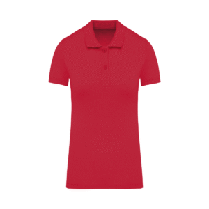 Polo piqué femme coton bio 180 g/m² — Kariban K2026 - Red
