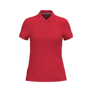 Polo manches courtes femme coton 220 g/m² — Kariban K242 - Red