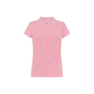 Polo femme cintré coton peigné 200 g/m² — JHK JK211 - Pink