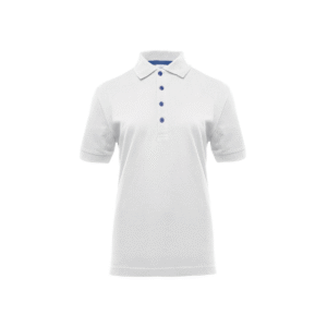 Polo femme piqué boutons contrastés 210 g/m² — Pen Duick BM101 - White/Royal