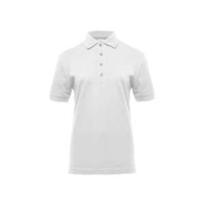 Polo femme piqué boutons contrastés 210 g/m² — Pen Duick BM101 - White/Silver