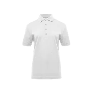 Polo femme piqué boutons contrastés 210 g/m² — Pen Duick BM101 - White/Silver