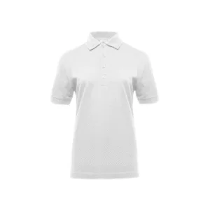 Polo femme piqué boutons contrastés 210 g/m² — Pen Duick BM101 - White/White