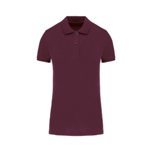 Polo piqué femme coton bio 180 g/m² — Kariban K2026 - Wine