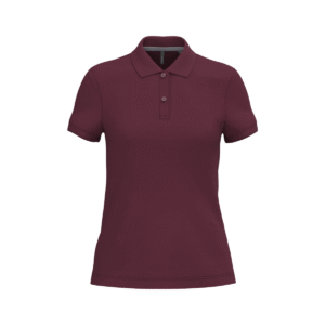 Polo manches courtes femme coton 220 g/m² — Kariban K242 - Wine