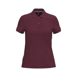 Polo manches courtes femme coton 220 g/m² — Kariban K242 - Wine