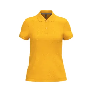 Polo manches courtes femme coton 220 g/m² — Kariban K242 - Yellow