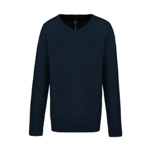 Pull col V enfant coton/acrylique 290 g/m² — Kariban K9109 - Navy