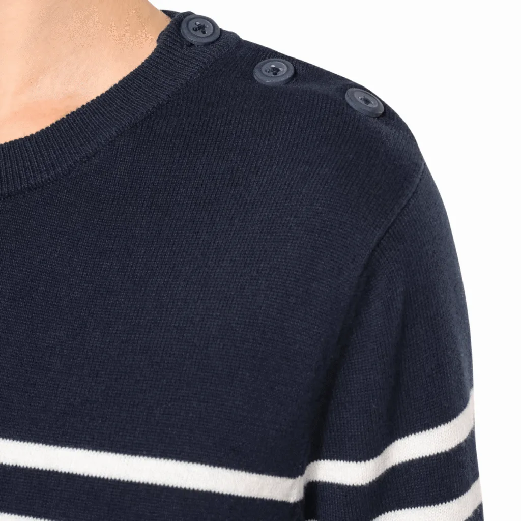 Pull marin femme coton 255 g/m² — Kariban K990 - vue 2