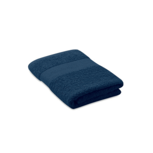 Serviette éponge coton bio 360 g/m² — 100 × 50 cm - Bleu
