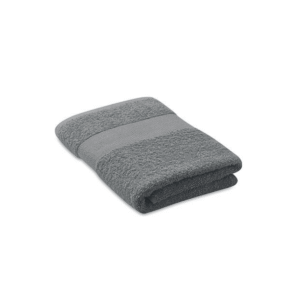 Serviette éponge coton bio 360 g/m² — 100 × 50 cm - Gris