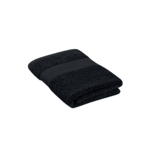 Serviette éponge coton bio 360 g/m² — 100 × 50 cm - Noir