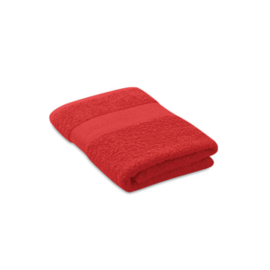 Serviette éponge coton bio 360 g/m² — 100 × 50 cm - Rouge