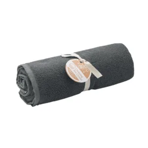 Serviette de plage recyclée SEAQUAL® 500 g/m² — 100 × 170 cm - Bleu