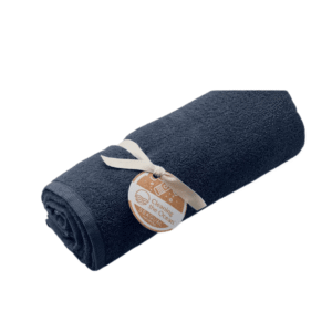 Serviette de plage recyclée SEAQUAL® 500 g/m² — 100 × 170 cm - Gris