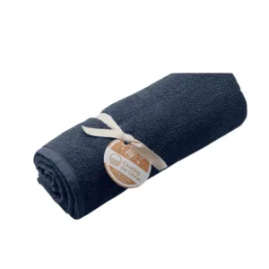 Serviette de plage recyclée SEAQUAL® 500 g/m² — 100 × 170 cm - Gris