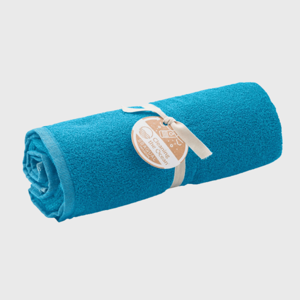 Serviette de plage recyclée SEAQUAL® 500 g/m² — 100 × 170 cm
