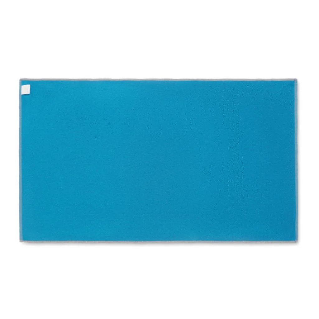 Serviette de plage recyclée SEAQUAL® 500 g/m² — 100 × 170 cm - vue 1