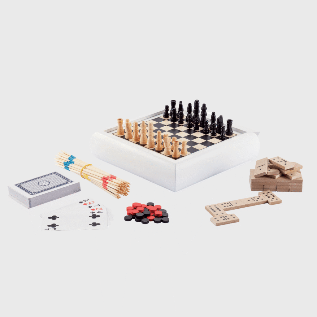 Coffret 5 jeux en bois FSC — XD Collection