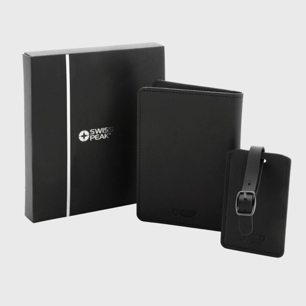 Porte-passeport en PU recyclé GRS 70% — Swiss Peak