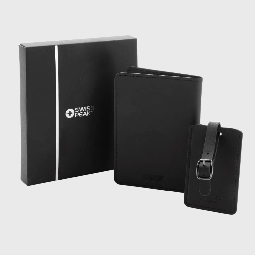 Porte-passeport en PU recyclé GRS 70% — Swiss Peak