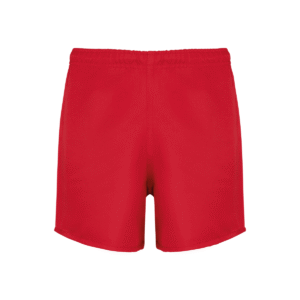 Short de rugby enfant polyester sergé renforcé — Proact PA137 - Sporty Red