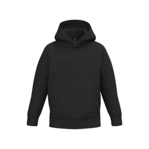 Sweat-shirt capuche enfant coton 280 g/m² — Kariban K477 - Black