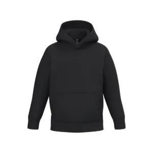Sweat-shirt capuche enfant coton 280 g/m² — Kariban K477 - Black