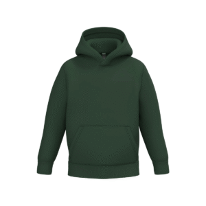 Sweat-shirt capuche enfant coton 280 g/m² — Kariban K477 - Forest Green