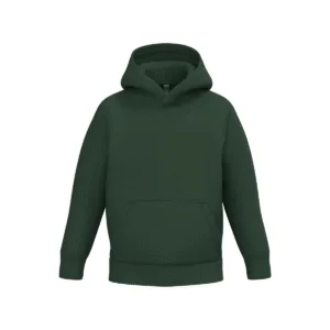 Sweat-shirt capuche enfant coton 280 g/m² — Kariban K477 - Forest Green