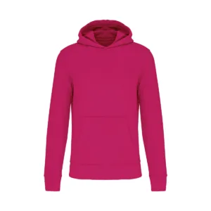 Sweat à capuche enfant coton bio 280 g/m² — Kariban K4029 - Fuchsia
