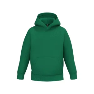 Sweat-shirt capuche enfant coton 280 g/m² — Kariban K477 - Kelly Green