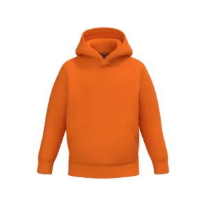 Sweat-shirt capuche enfant coton 280 g/m² — Kariban K477 - Orange