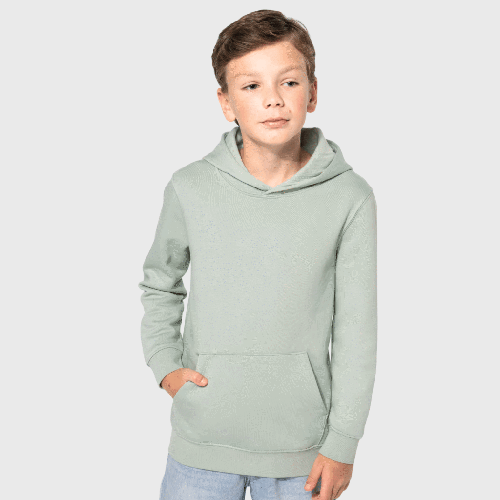 Sweat à capuche enfant coton bio 280 g/m² — Kariban K4029
