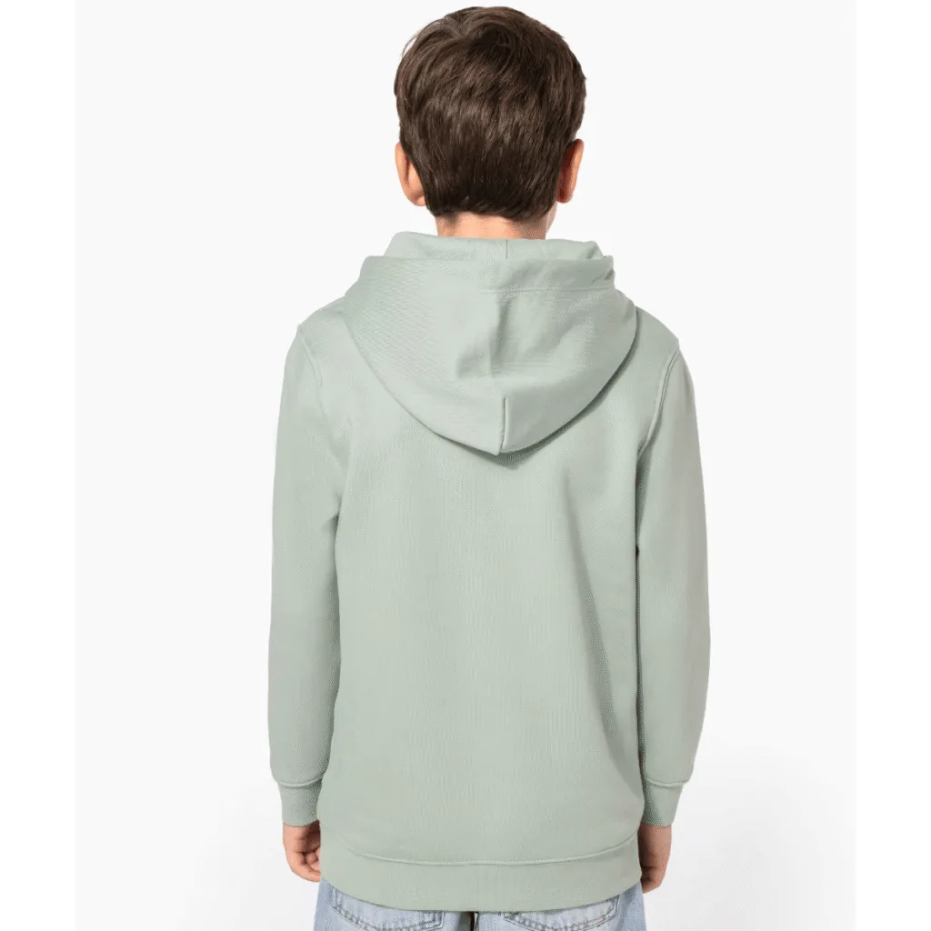 Sweat à capuche enfant coton bio 280 g/m² — Kariban K4029 - vue 1