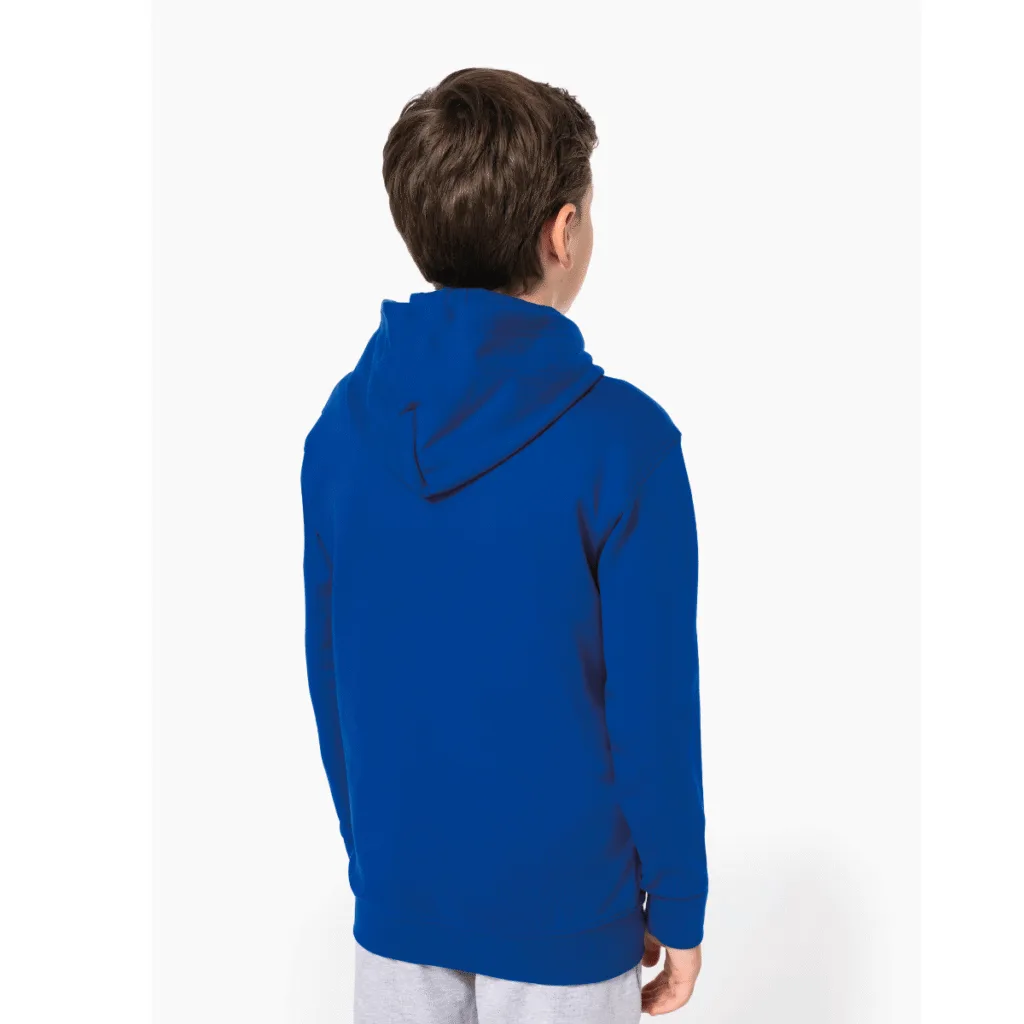 Sweat-shirt capuche enfant coton 302 g/m² — Kariban K477 - vue 1