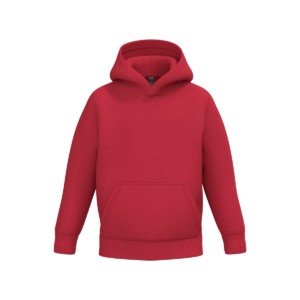 Sweat-shirt capuche enfant coton 280 g/m² — Kariban K477 - Red