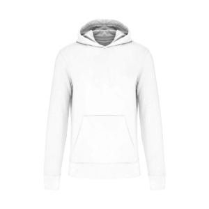 Sweat à capuche enfant coton bio 280 g/m² — Kariban K4029 - White
