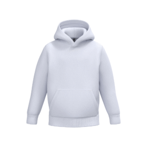 Sweat-shirt capuche enfant coton 280 g/m² — Kariban K477 - White