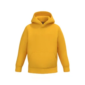 Sweat-shirt capuche enfant coton 280 g/m² — Kariban K477 - Yellow