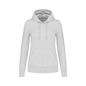 Sweat à capuche femme coton bio 280 g/m² — Kariban K4028 - Ash Heather