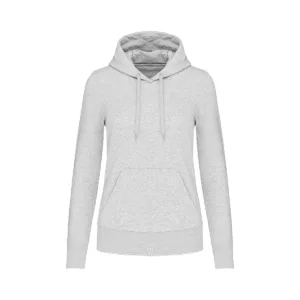 Sweat à capuche femme coton bio 280 g/m² — Kariban K4028 - Ash Heather