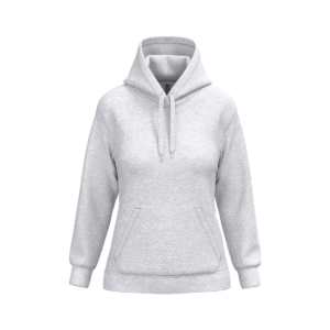 Sweat à capuche femme coton 280 g/m² — Kariban K473 - Ash Heather