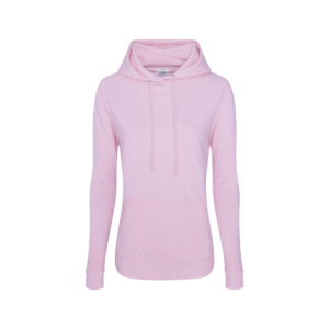 Sweat à capuche femme coton 280 g/m² — Just Hoods JH01F - Baby Pink