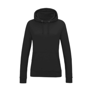 Sweat à capuche femme coton 280 g/m² — Just Hoods JH01F - Black Smoke
