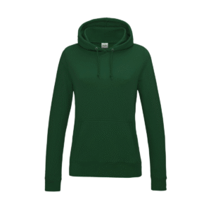 Sweat à capuche femme coton 280 g/m² — Just Hoods JH01F - Bottle Green