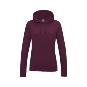 Sweat à capuche femme coton 280 g/m² — Just Hoods JH01F - Burgundy