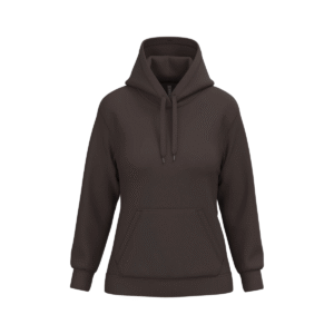 Sweat à capuche femme coton 280 g/m² — Kariban K473 - Chocolate