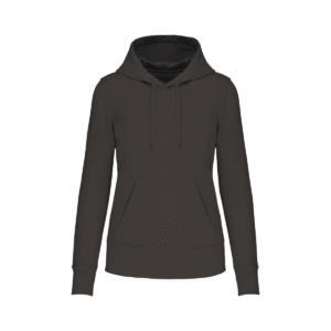 Sweat à capuche femme coton bio 280 g/m² — Kariban K4028 - Dark Grey