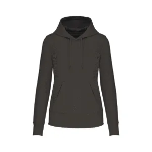 Sweat à capuche femme coton bio 280 g/m² — Kariban K4028 - Dark Grey